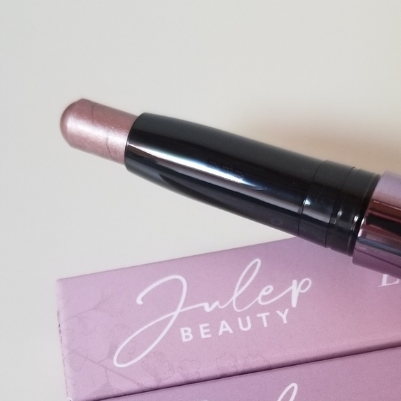 🦋 JULEP Eyeshadow 101 Crème-to-Powder Stick in Mink Mauve Metallic - Picture 6 of 13